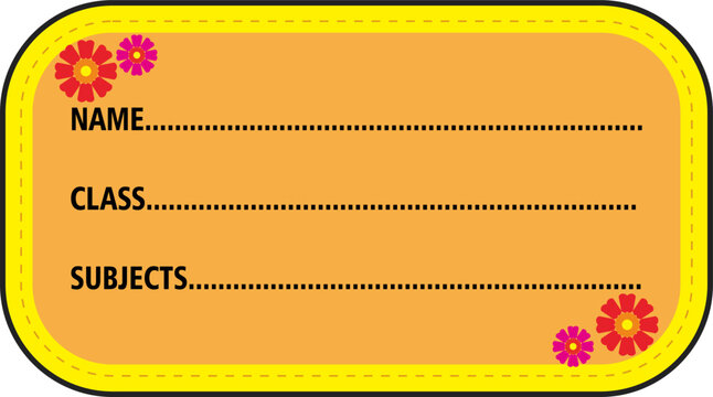 this is a name tag school