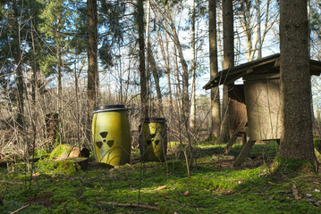 nuclear waste in the forest
