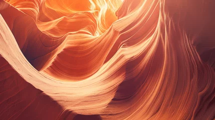 Fototapeten Radiance in Antelope Canyon: A Display of Light and Shadows in the Southwest's Majestic Geology © Farnaces