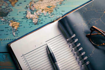 person walking with a trolley bag going for vacation, Travel, traveler in airport with a large suitcase, travel agency, luggage at the airport ,airplane flying over the clouds, passports, holiday