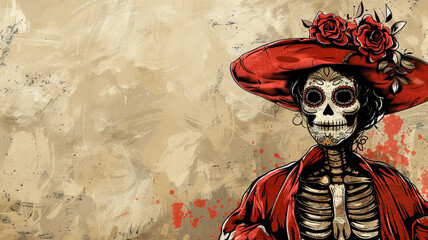 day of the dead background - 749885484