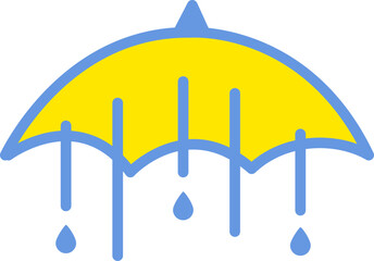 Umbrella, umbrella icon, rainy season, weather, rain