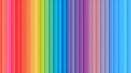 Obraz premium Colorful wooden background with vertical planks of different bright colors and copy space