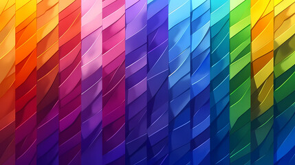Colorful Design Rainbow Background Illustration