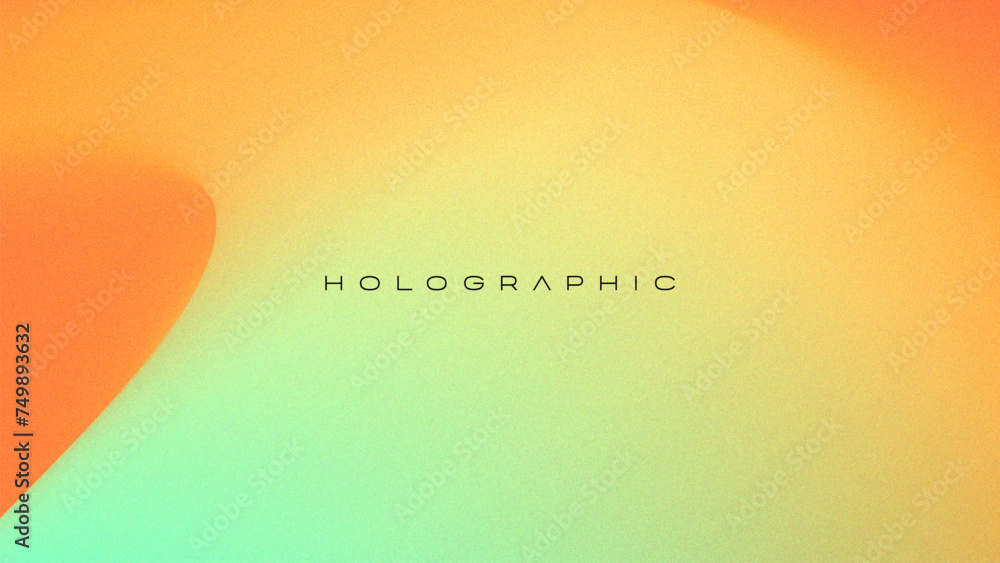 Wall mural trendy gradient grainy texture. soft gradient backdrop with place for text. vector illustration for 