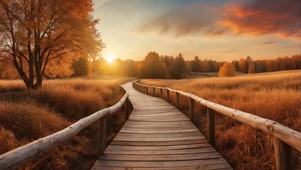  wooden bridge in the morning © Abdullah