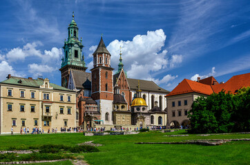 Wawel Castle in Krakow, Poland