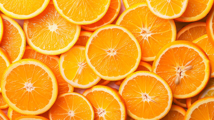 Orange Array: A Juicy Backdrop