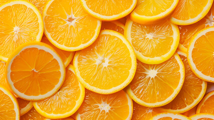 Orange Oasis: A Citrus Panorama