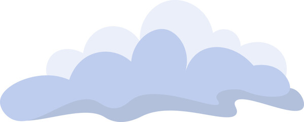 cloud gradient, awan berlapis gradasi