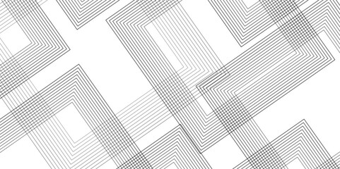Abstract background with black lines and white background design  Geometric design with dynamic on white background in concept, wave.  rectangle and triangle lines and shapes design  - obrazy, fototapety, plakaty