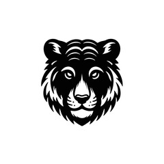 Obraz premium Tasmanian Tiger Logo Icon Simple and Clean