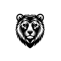 Tasmanian Tiger Logo Icon Simple and Clean
