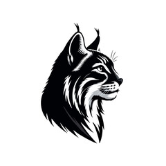 Obraz premium Bobcat Logo Icon Simple and Clean