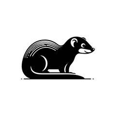 Mongoose Logo Icon Simple and Clean
