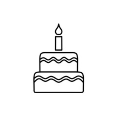 birthday cake illustration