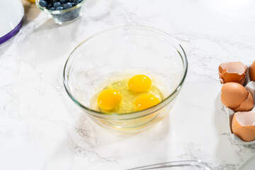 Crafting Lemon, Blueberry, and Vanilla Bundt Cakes