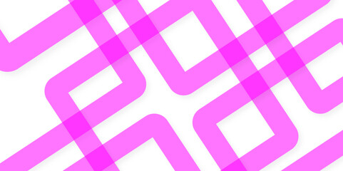 Abstract striped background in pastel pink and blue colors lines in rectangle shape design .pink lines geometric design and digital technology electronic maze background 