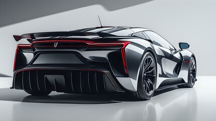 Vibrant Spectrum: A Car in Mesmerizing Hues, Capturing Attention on the Road with Its Bold and Striking Appearance