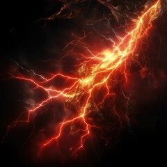 abstract lightning background design