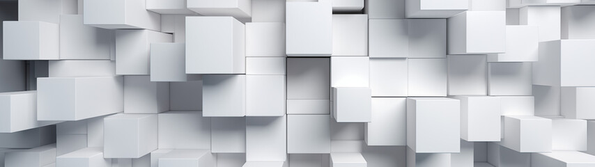 Monochromatic 3D Cube Structure Background