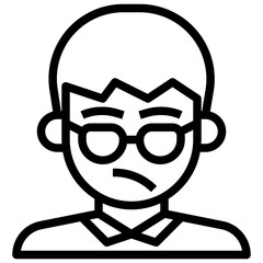 SUNGLASSES,cool,man,curly hair,feelings.svg