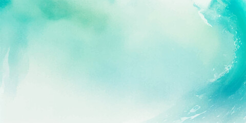 abstract soft blue and green abstract water color ocean wave texture background. Banner Graphic Resource as background for ocean wave and water wave abstract graphics	
