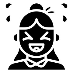 LAUGH,fun,feelings,woman,happy.svg