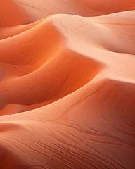Poster aerial view of the desert dunes landscape © IgnacioJulian