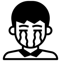 CRY,tear,feelings,man.svg