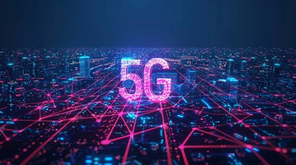 State-of-the-art 5G network for improved telecommunications performance Focus on high-frequency spectrum and robust infrastructure