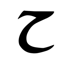 Arabic alphabet icon