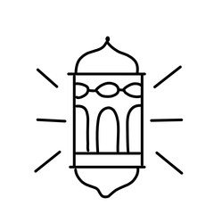 Line icons Islamic