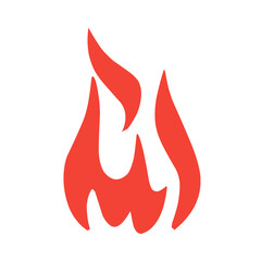 fire icon color,red,orange,yellow,vector