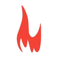 fire icon color,red,orange,yellow,vector