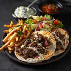 Gyros Teller Exquisit