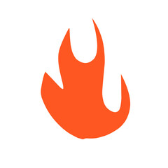 fire icon color,red,orange,yellow,vector