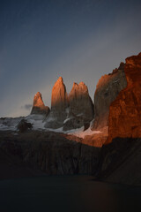 Torres del Paine sunrise 