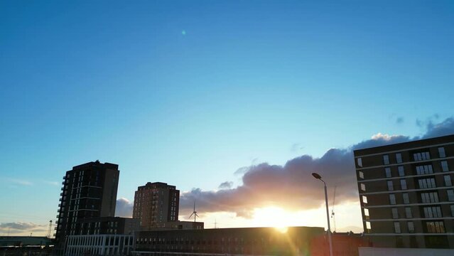 Most Beautiful View of Dagenham London City of England United Kingdom. March 2nd, 2024