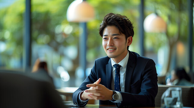 日本の働くビジネスマン