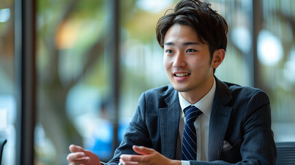 日本の働くビジネスマン