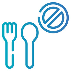 Fototapeta premium Fasting Icon