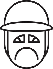 Bored Boy Face Emoji