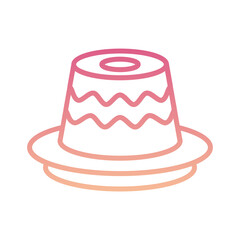 Pudding Gradient Linear Style