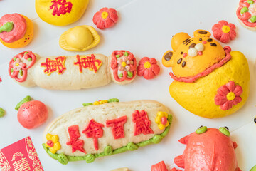 Northern China Specialty Noodles, Shandong Flower Steamed Buns