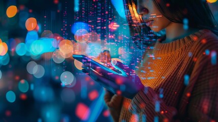 Illustrate the transformative impact of digital marketing strategies on consumer behavior, driving sales and loyalty