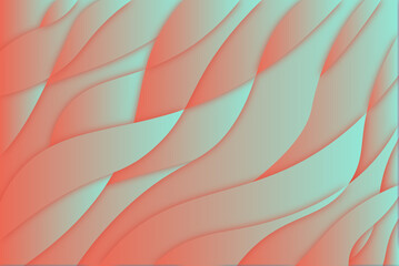 Vibrant colorful qave. Vivid color background