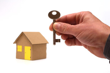 house model and key