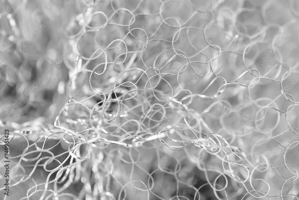 Poster abstract background. tangled wire close-up. blurred texture. macro image. selective focus