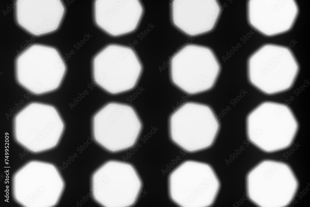 Poster geometric bokeh. blurred glitter texture. abstract background. defocused image